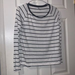 Old Navy Long Sleeve Stripe Top